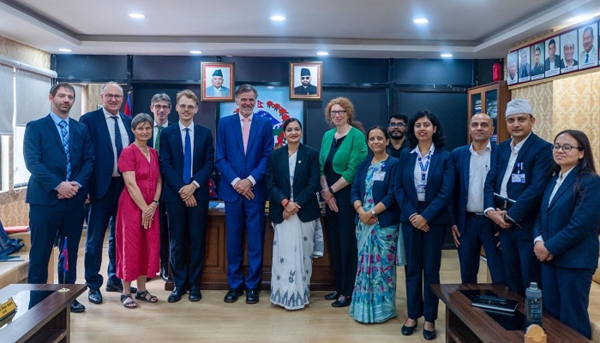स्वास्थ्य मन्त्री मेहता र जर्मन उच्च प्रतिनिधिमण्डलबीच भेट: स्वास्थ्य क्षेत्रमा सहयोग निरन्तर रहने प्रतिबद्धता